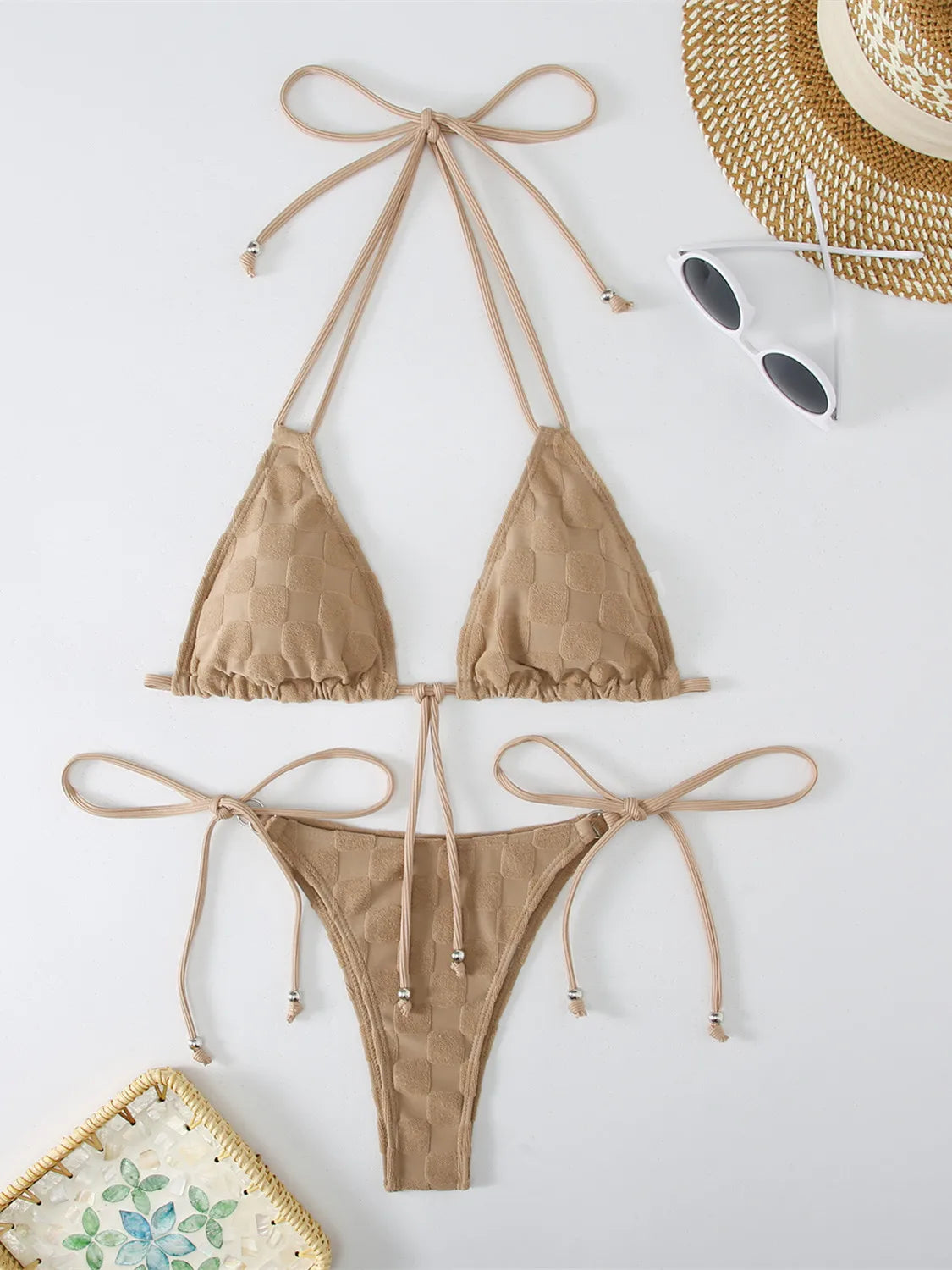 Halter Green Bikini