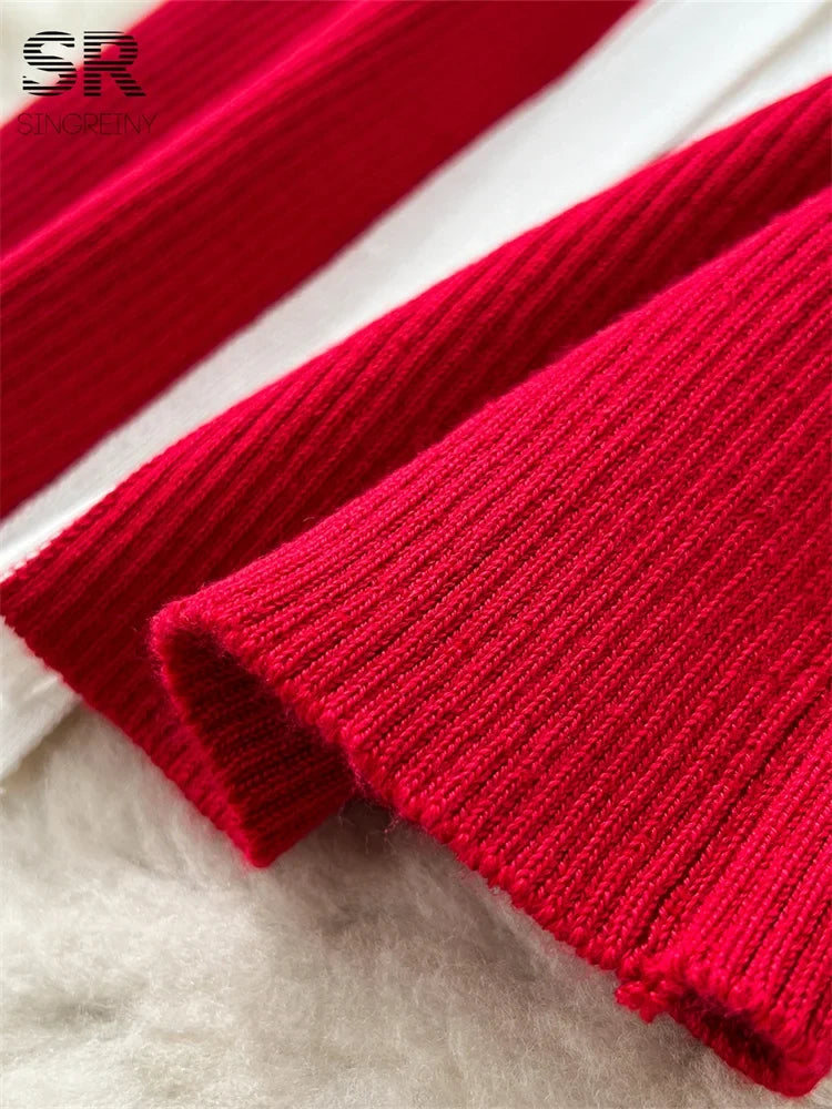 Off Shoulder Knitted Dress