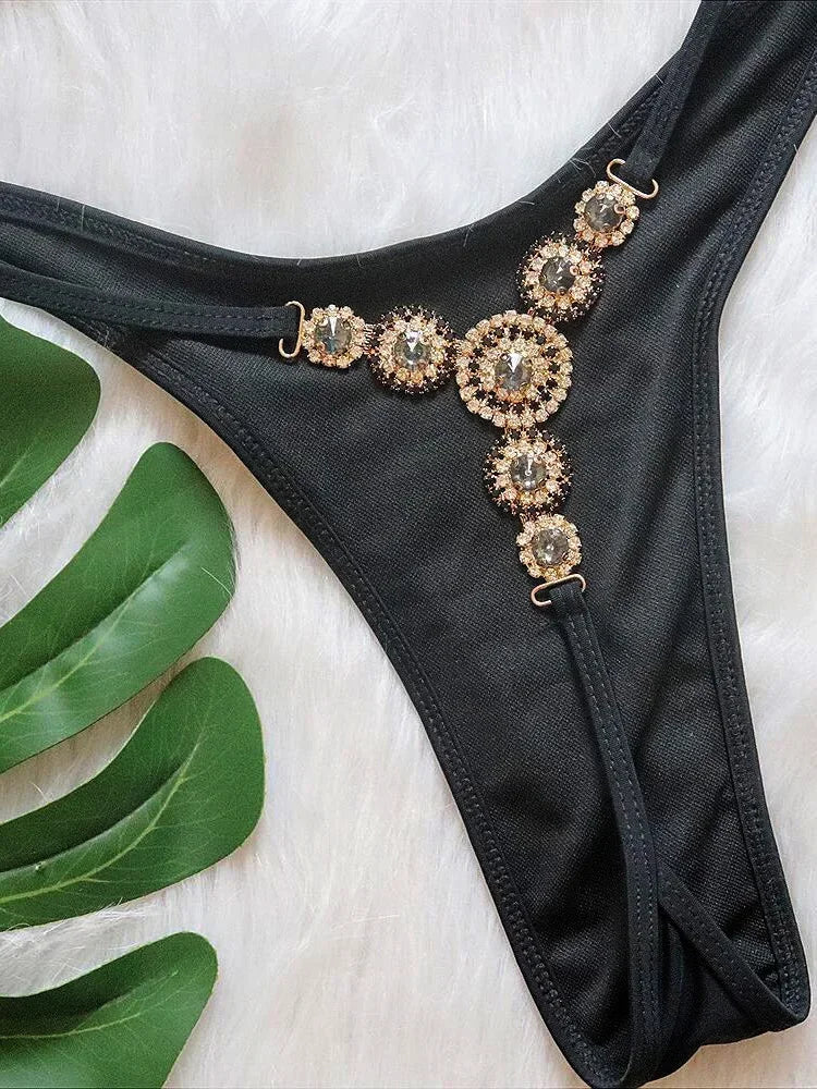 Extreme Mini Micro String Diamond Bikini