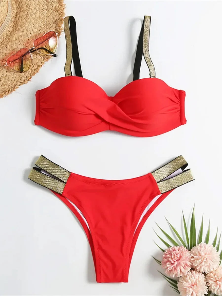 Underwired Push Up Bikini
