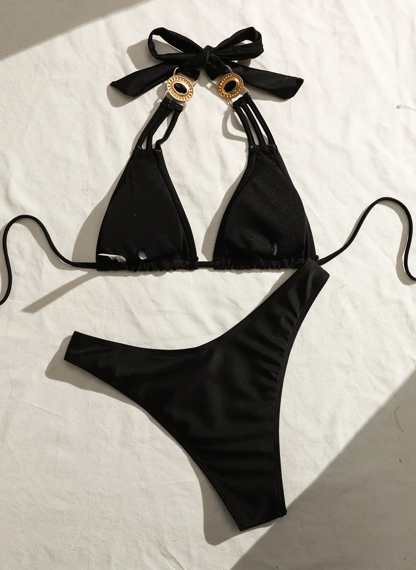 Luxury Rhinestone Bikini Set