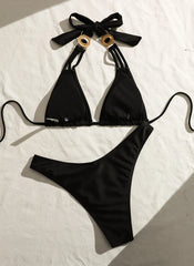 Luxury Rhinestone Bikini Set