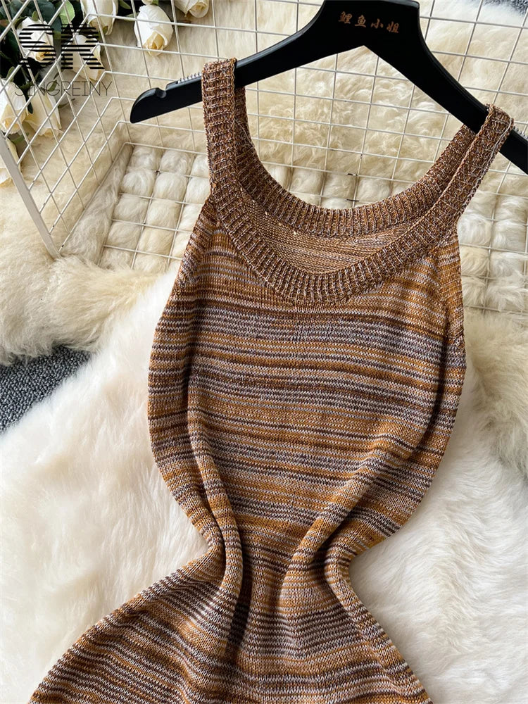 Bohemian Vintage Knitting Dress
