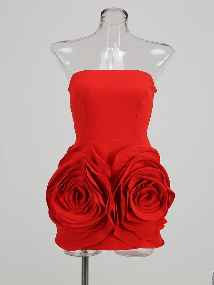 Red Brithday Dress