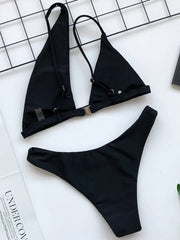 Asymmetric One Shoulder Bikini