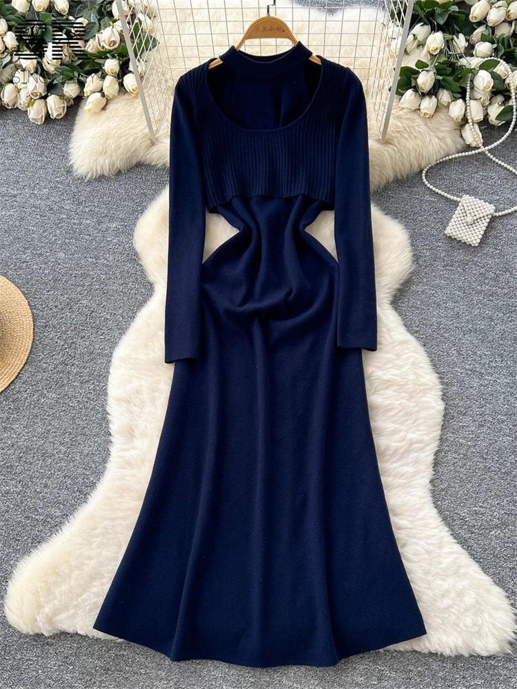 Halter Knit Dress