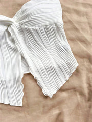 Twist Knot Front Crop Top
