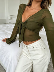 Y2K Sexy Slim Fit Crop Top