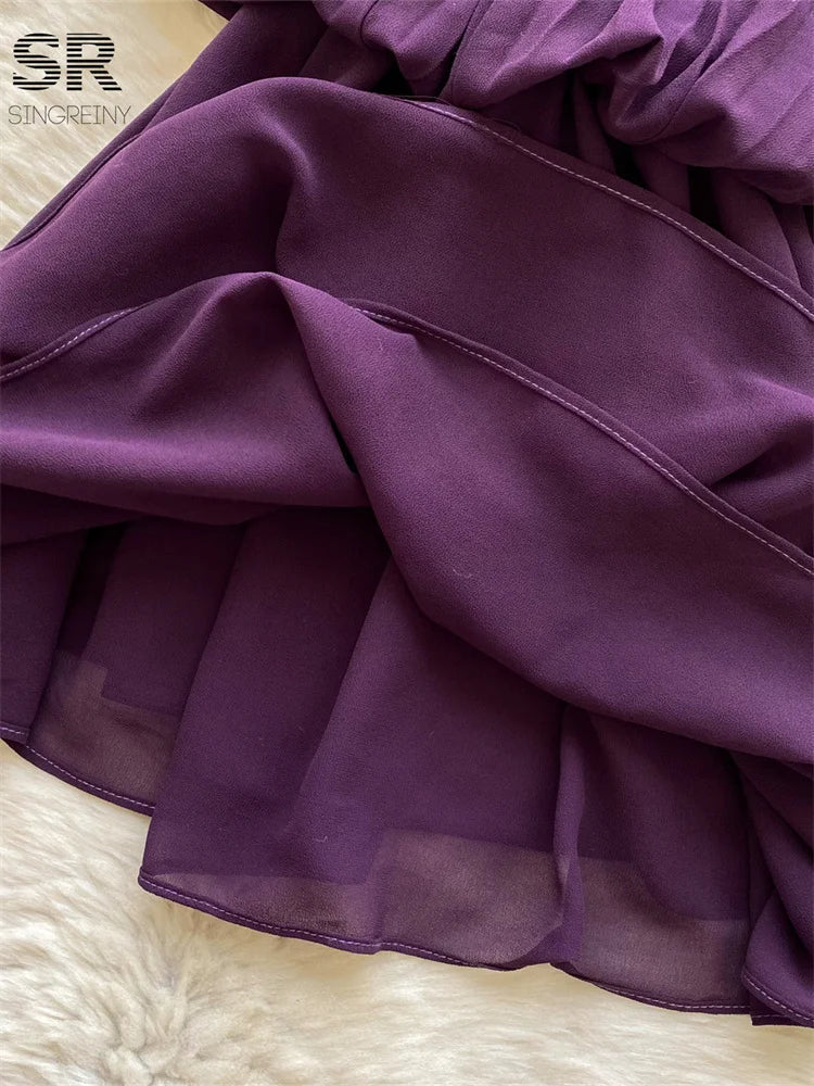 Senior Pleated Dress
