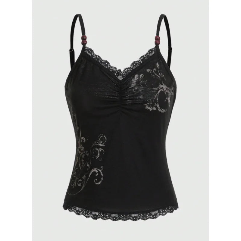 V Neck Cami Tank Top