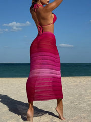 Sexy Women's Knitted Beach Bikini Set