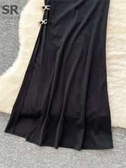 Senior Black Party Dress