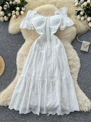 Embroidered Vacation Dress