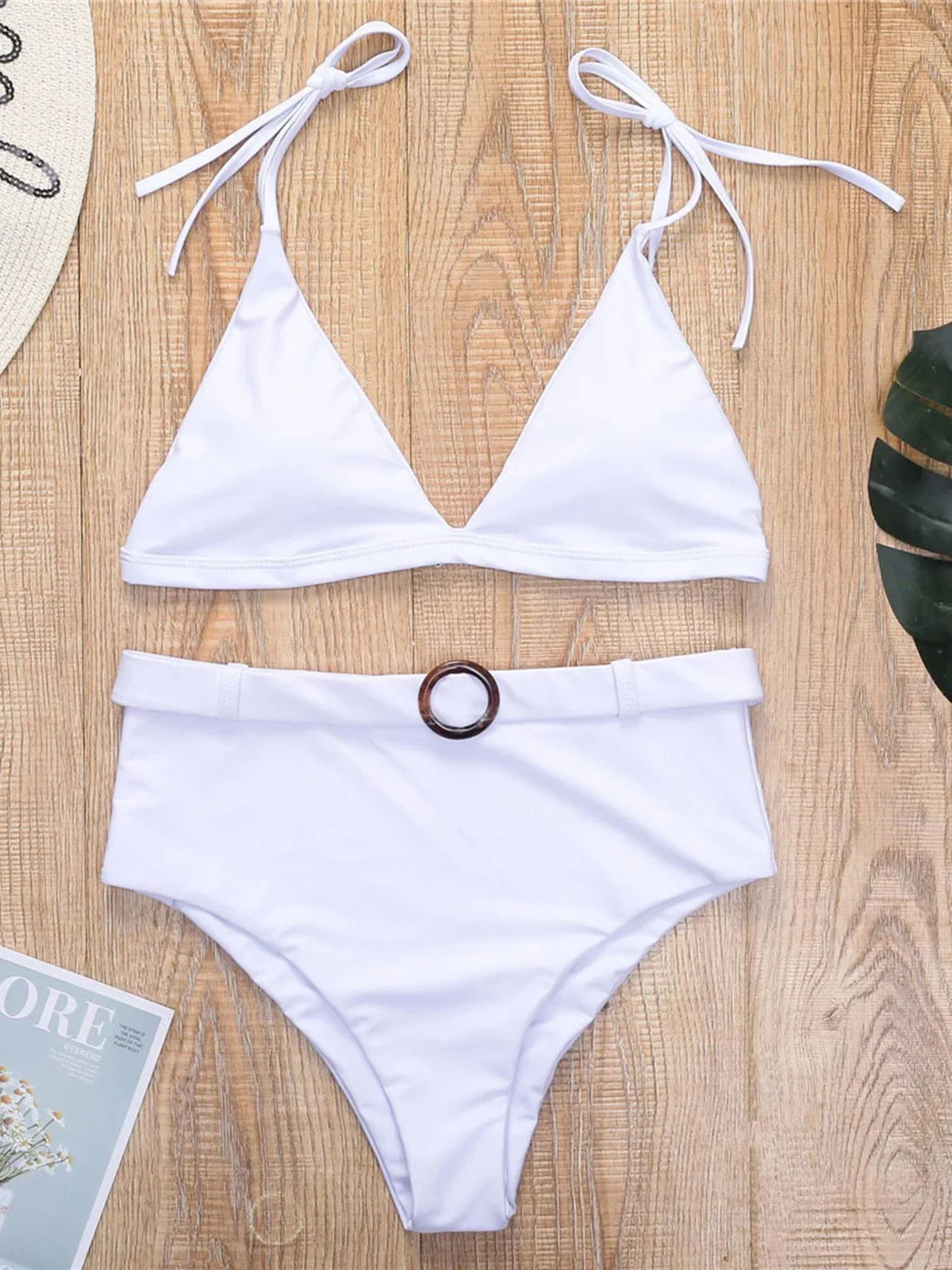 4 Colors Bather Bathing Suit Swim Female Swimsuit
