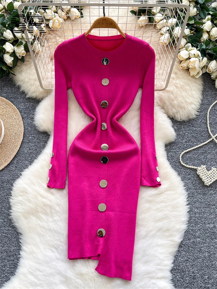 Bodycon Warm Knitted Dress