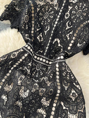 Lace Patchwork Dress