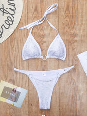 Sexy Sequin Rhinestone Bikini