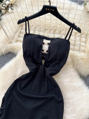 Senior Black Party Dress