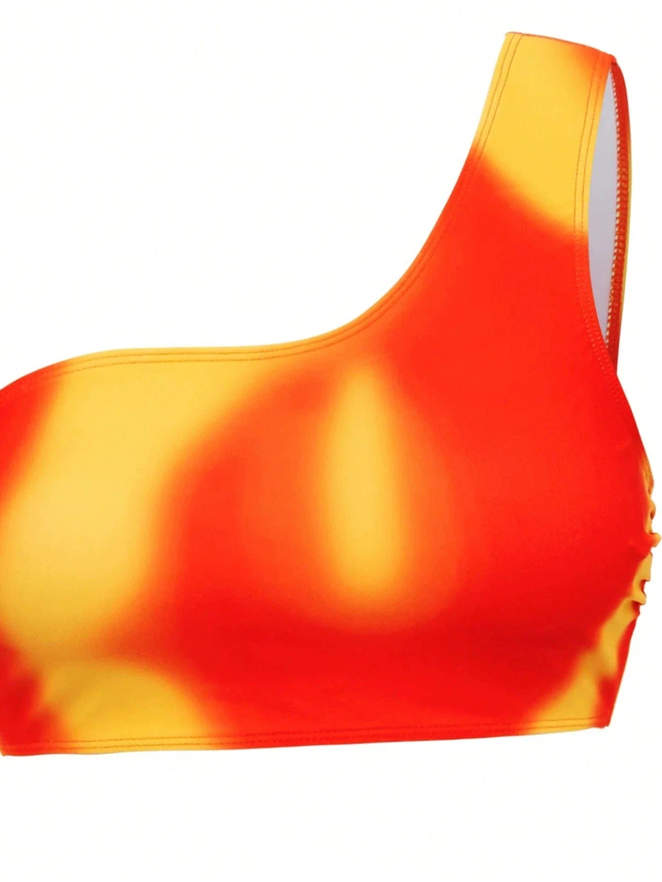 Sexy Orange Tie Dye Bikini Set