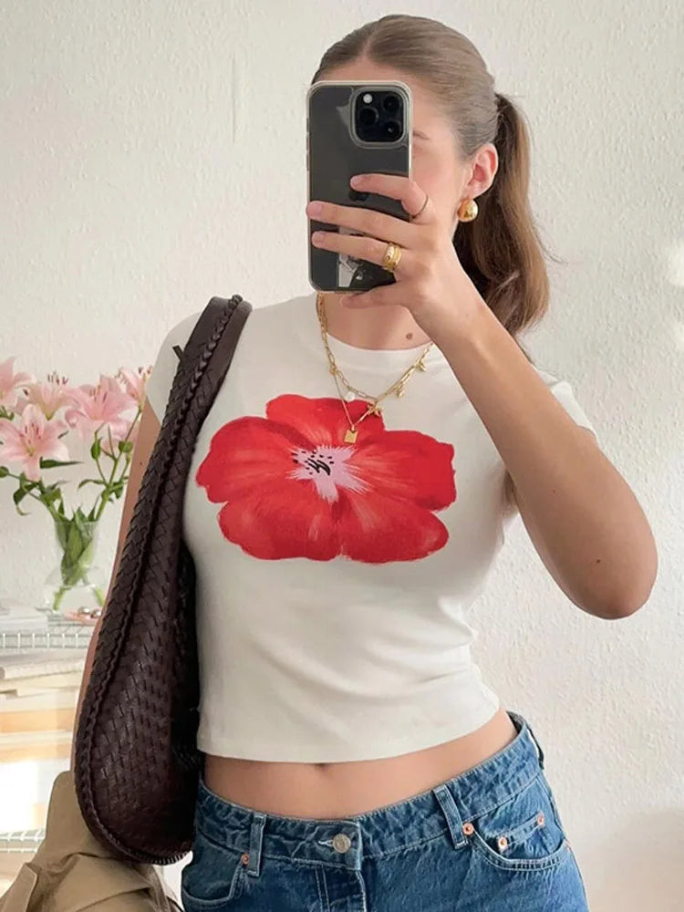 Sexy Sweet And Spicy Style Crop Top