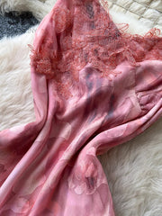 Holiday Lace Chiffon SunDress