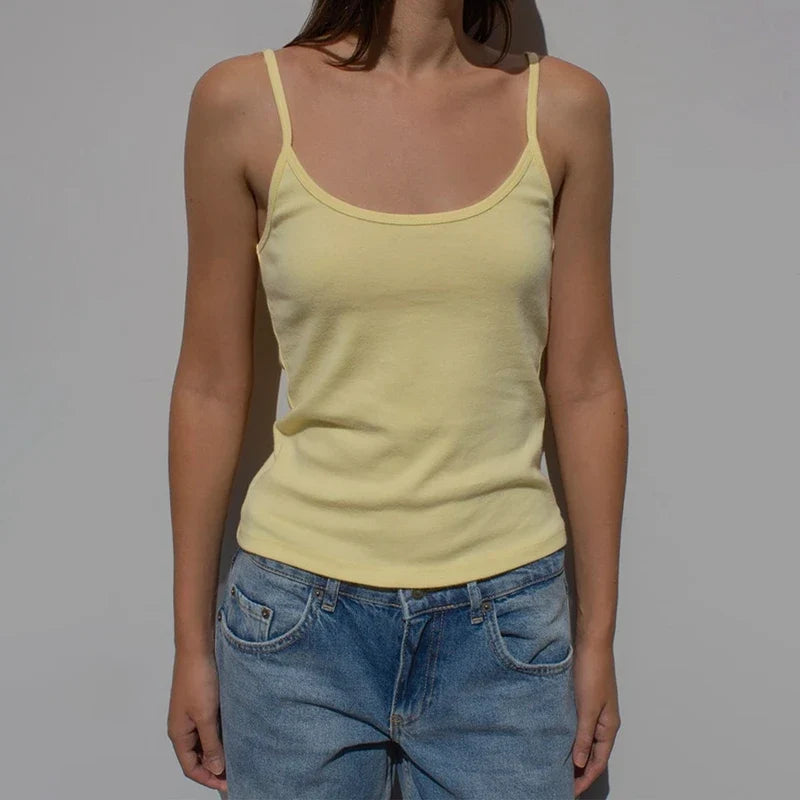 Y2k Striped Tank Top