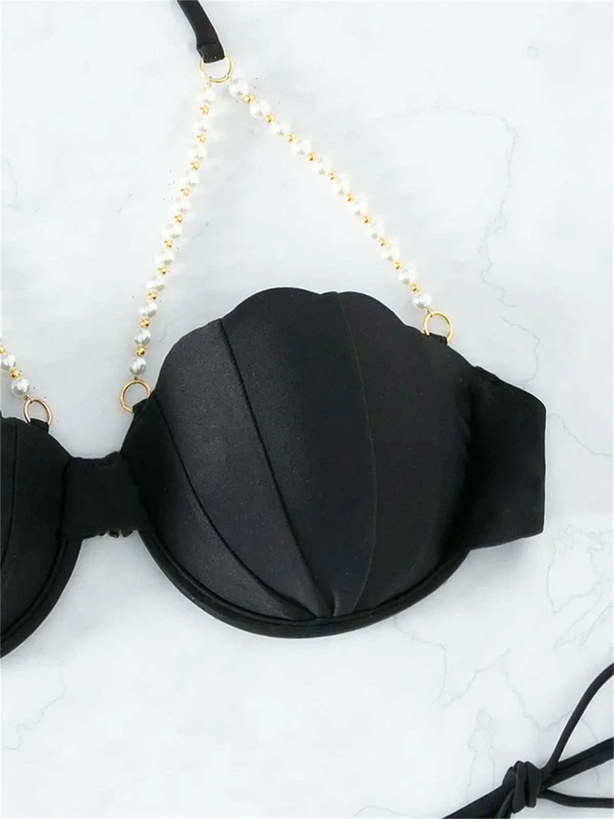 Sexy Shell Shape Underwire Bikini