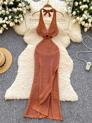 Backless Beach Dress