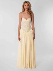 Elegant Lace Maxi Dress