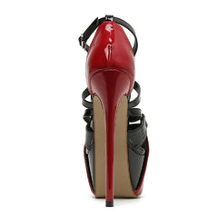 Glamorous Peep Toe Extreme High Heel Wedding Banquet High Heel High Heel