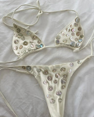 Sexy Button Micro Bikini