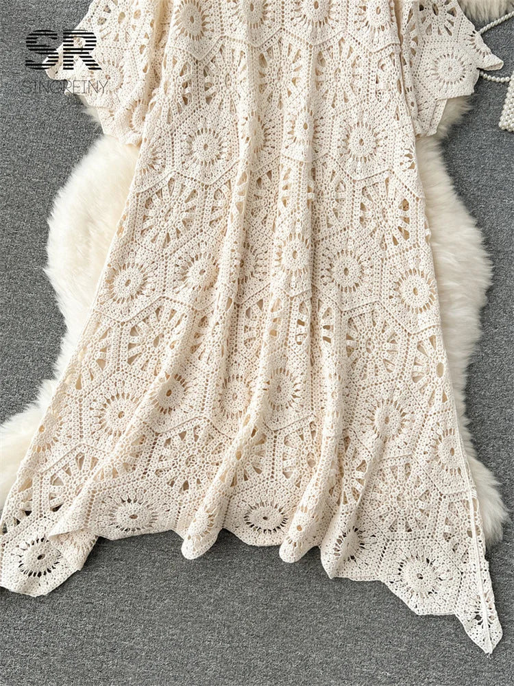 Knit Casual Korean Beach Dress