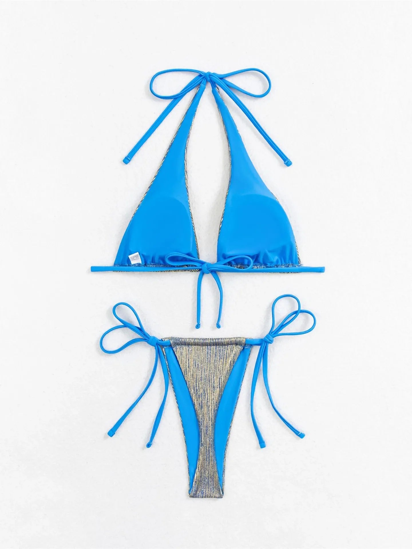 Shiny Purl Bikini Set