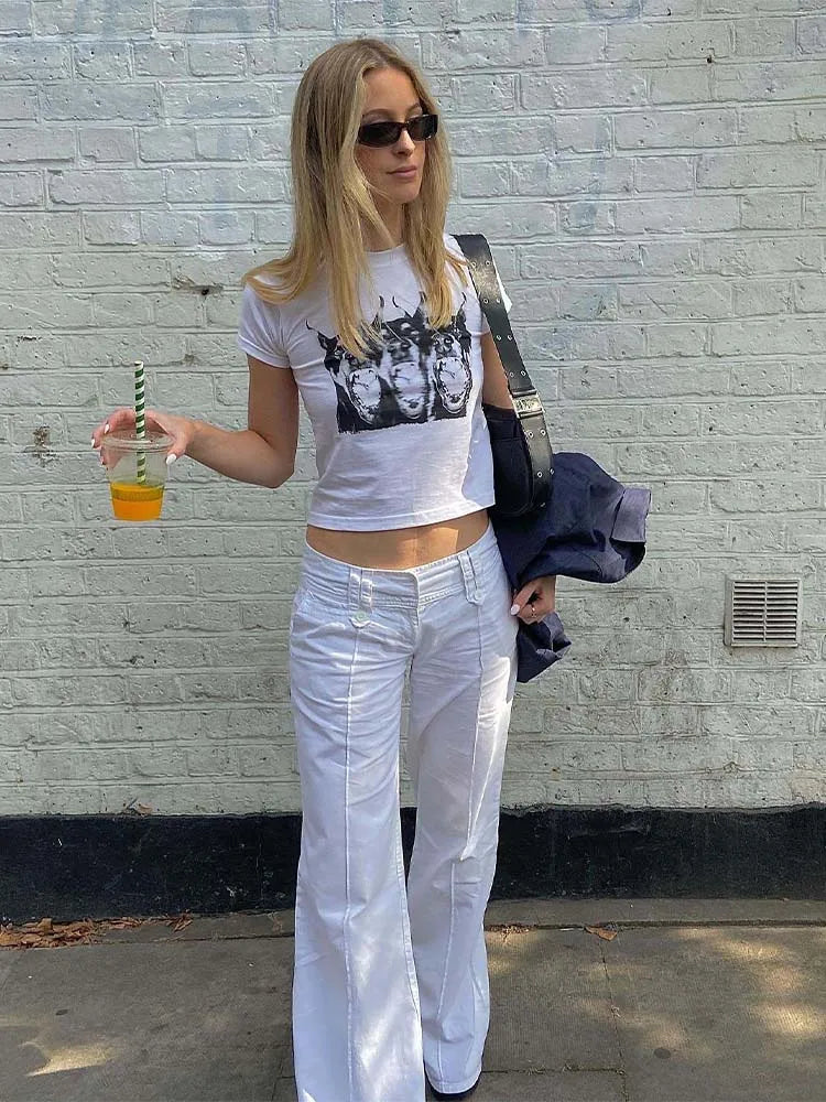 vintage Crop Tops