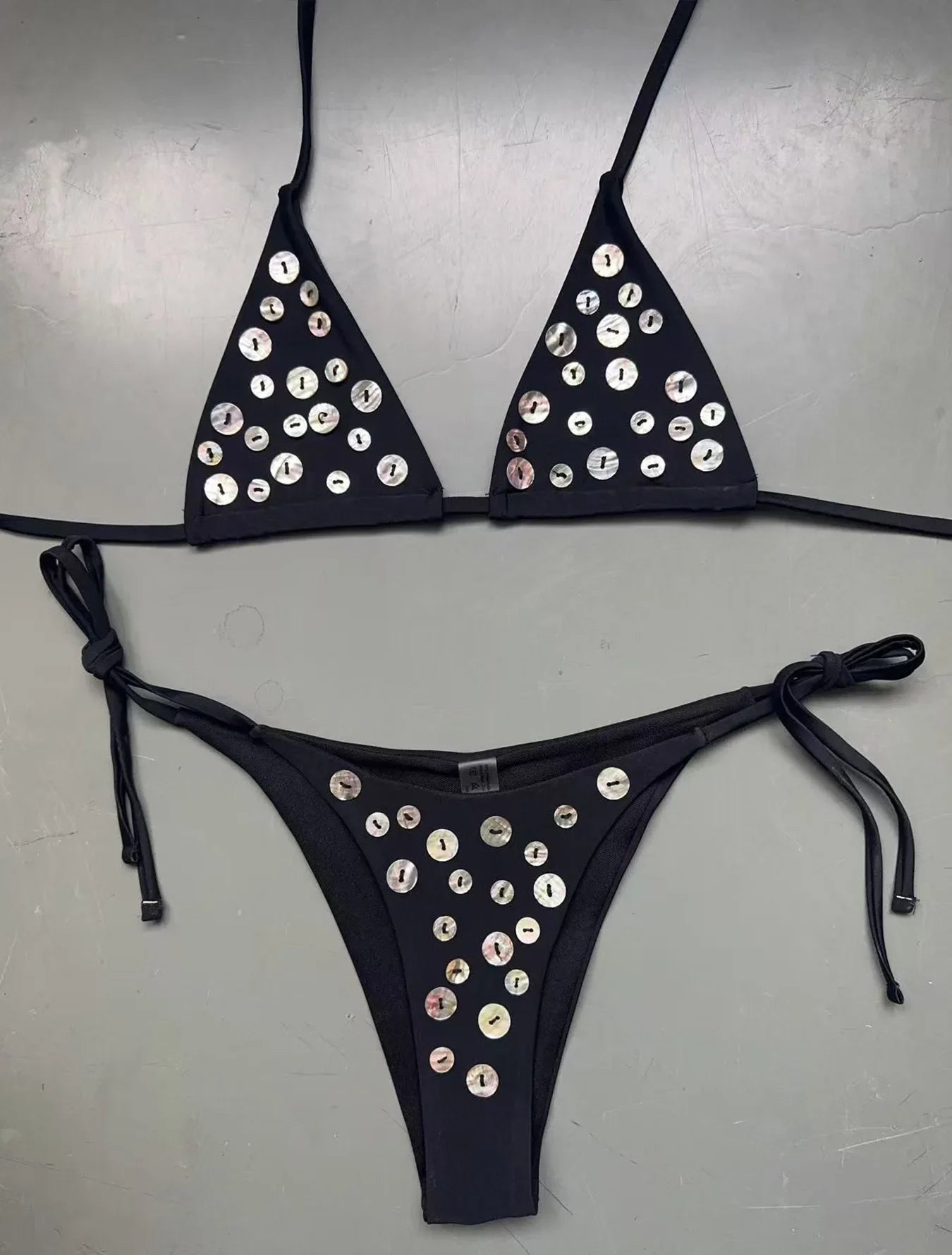 Sexy Button Micro Bikini