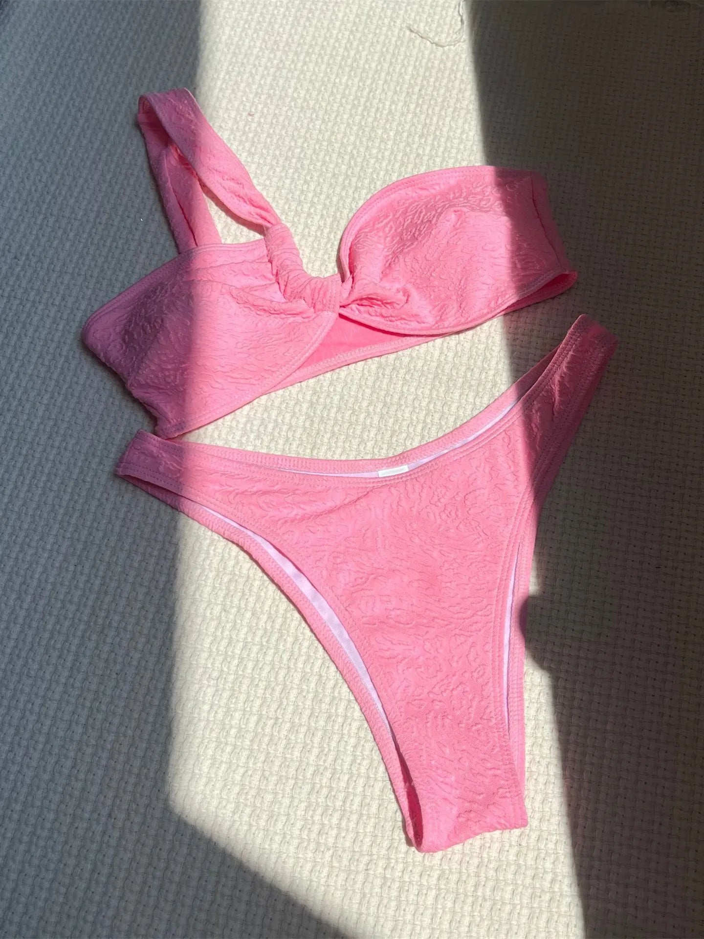 Sexy One Shoulder Bikini Set