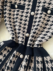 Senior Winter Knitting Dress