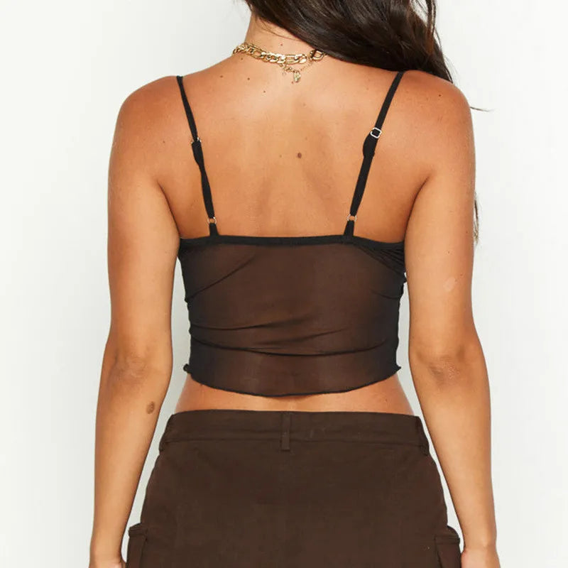 Camis Sexy Corset New Sleeveless Crop Top
