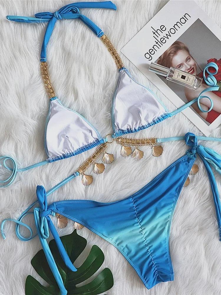 Luxury Rhinestones Bikini