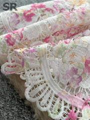 Luxury Hook Flower Hollow Dress
