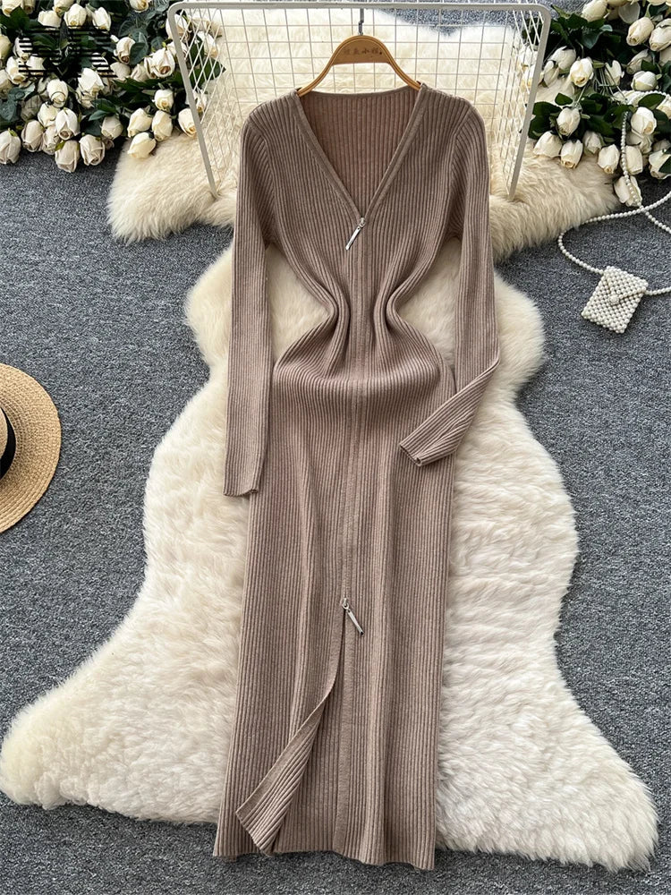 Senior Basics Knitted Dress