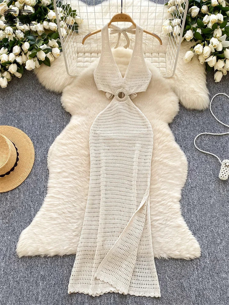 Backless Beach Dress