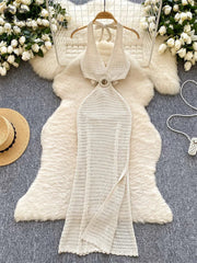Backless Beach Dress