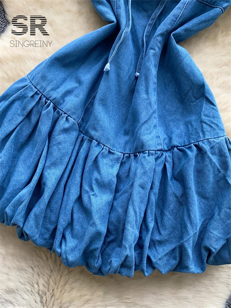Denim Bud Dress