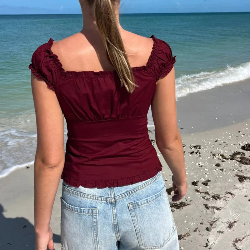 Vintage Bodycon Tank Tops