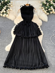 Ruffles Long Dress