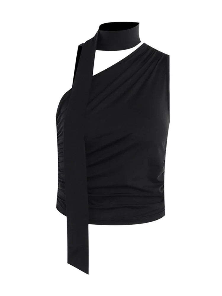 Backless Sexy Off Shoulder Halter Tank Tops