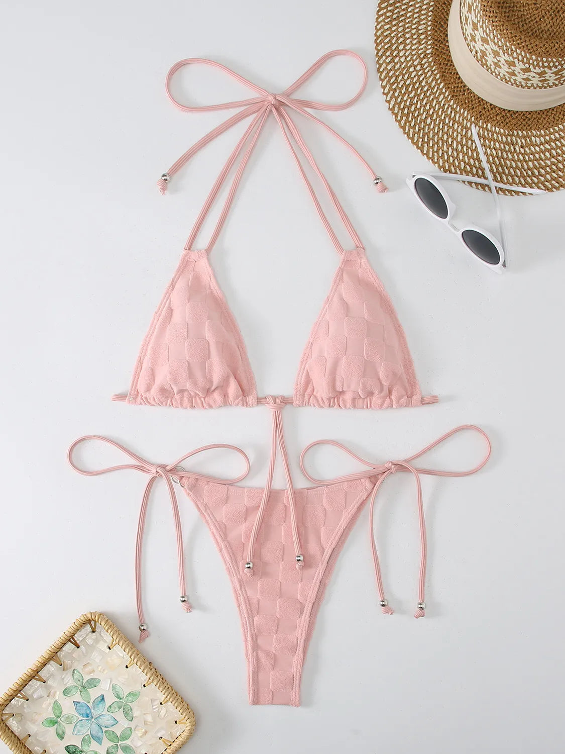 Halter Green Bikini