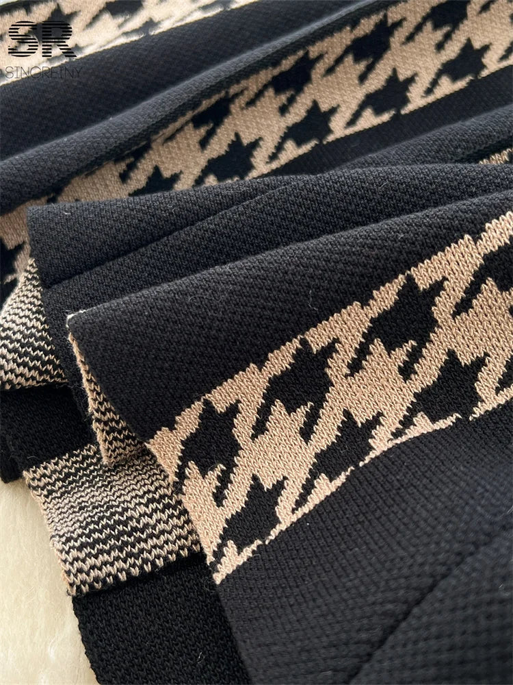 Senior Winter Knitting Dress