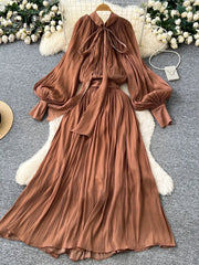 Court Party Maxi Dress